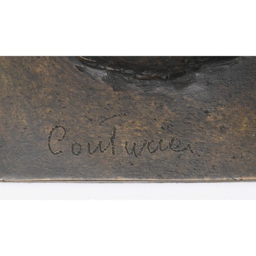 XXe siècle - Robert COUTURIER (1905-2008) - Profil de femme