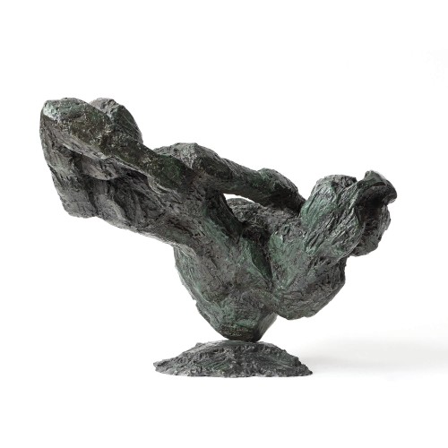 Jean-Pierre Malausséna (né en 1935) - Femme asise - Sculpture Style 