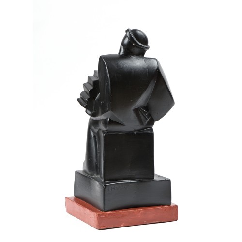 Sculpture  - Joël et Jan MARTEL (1896-1966) - L'Accordéoniste