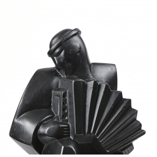 Joël et Jan MARTEL (1896-1966) - L'Accordéoniste - Galerie Paris Manaus