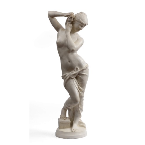 Alfred BOUCHER (1850-1934) - La Comédie - Sculpture Style 