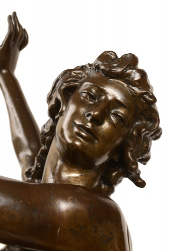 Sculpture  - Paul DARBEFEUILLE (1852-1930) - La Danse (205 cm)