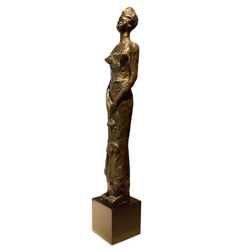 Young Peul - Marguerite Anne de BLONAY (1897-1966) - Sculpture Style 