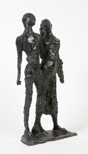 Edmond MOIRIGNOT (1913-2002) - &quot;Les Amants&quot; (The Lovers) - Sculpture Style 