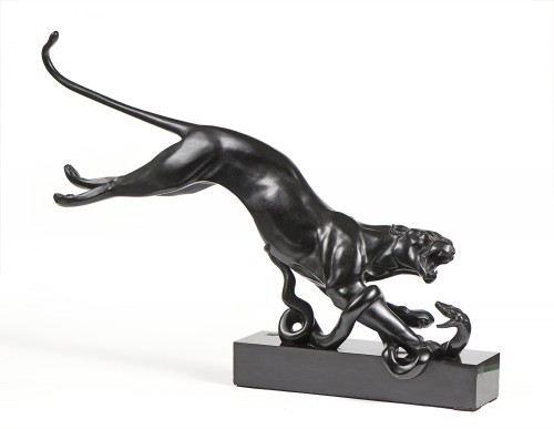 Maurice Prost (1894-1967) - Panther and Snake
