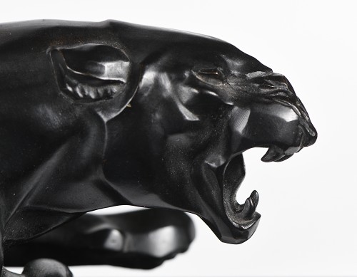 Maurice Prost (1894-1967) - Panther and Snake - 