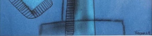 Tableaux et dessins Dessin, Aquarelle & Pastel - Ladislas Kijno (1921-2012) - Composition