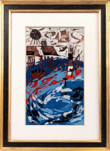 Claude Venard (1913-1999) - The channel