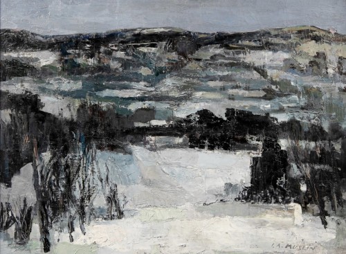 Snowy landscape Joseph Muslin (1911-2003)