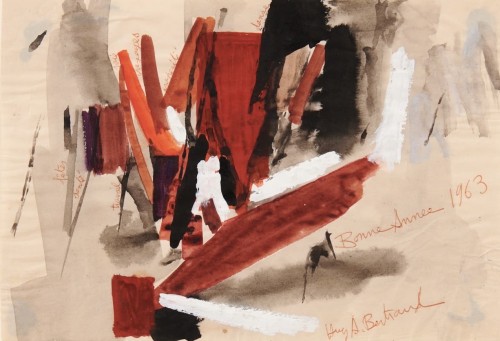 Huguette Arthur Bertrand  (1922-2005) - Composition