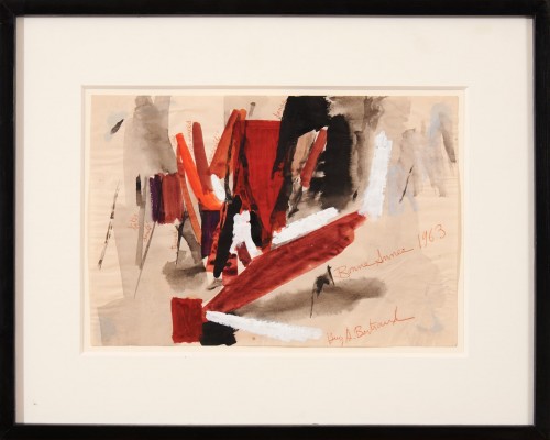 Huguette Arthur Bertrand  (1922-2005) - Composition - Paintings & Drawings Style 50