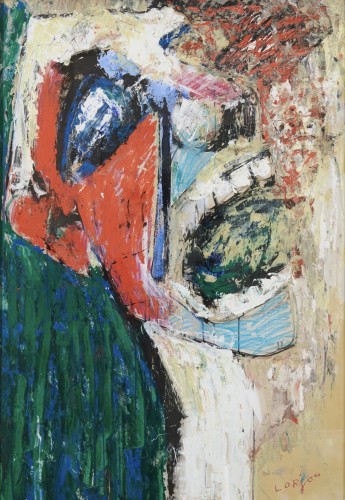 Homme au cri - Bernard Lorjou (1908-1986)