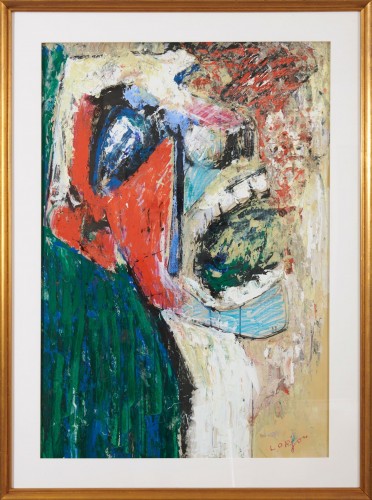 Man Screaming - Bernard Lorjou (1908-1986) - Paintings & Drawings Style 