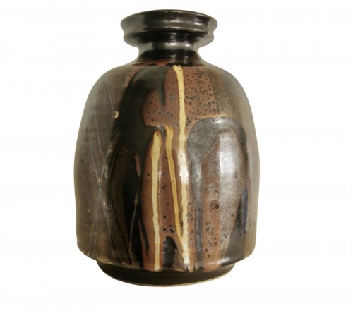 Daniel de Montmollin glazed stoneware vase
