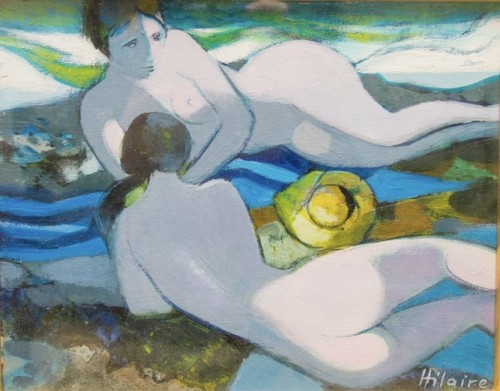 Baigneuses - Camille Hilaire (1916-2004) - Tableaux et dessins Style 