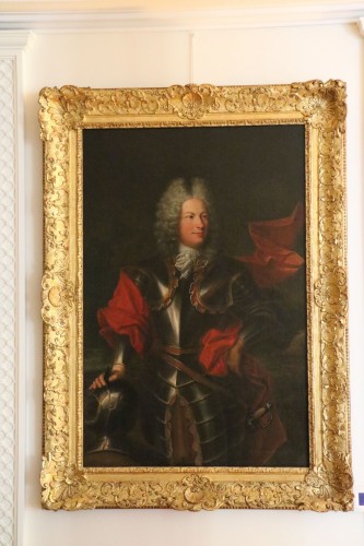 Portrait représentant un homme en armure - Louis XIV