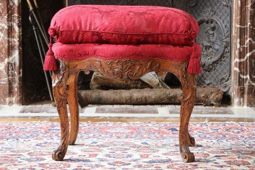 Seating  - Set of four ash wood stools