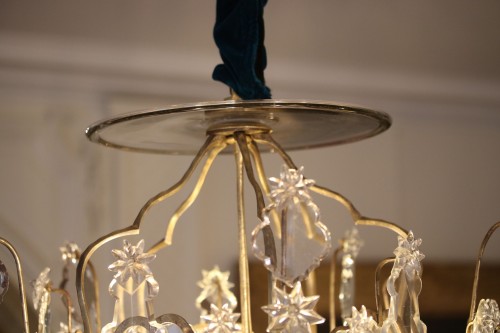 18th century - Louis XV lantern with three arms of lights