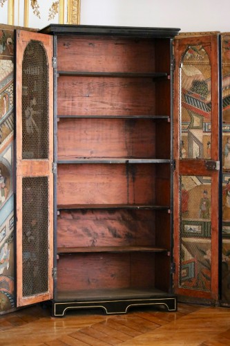 Boulle Marquetry Book-Case - Furniture Style Louis XIV