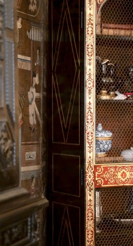 Bibliothèque en marqueterie Boulle - Louis XIV