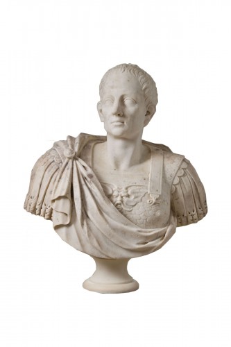 Buste d'empereur romain vers 1700