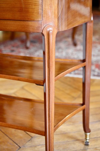 18th century - Mahogany cooler table stamped Canabas