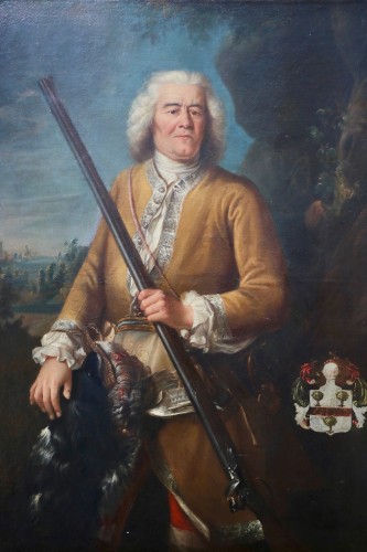 Portrait de Jacques-Philippe Boucault, chirurgien-major des vaisseaux du Roi - Tableaux et dessins Style Louis XV