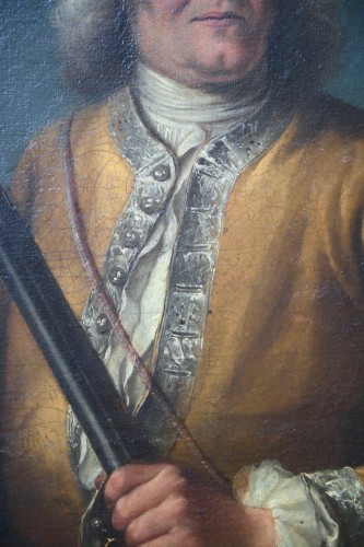 Tableaux et dessins Tableaux XVIIIe siècle - Portrait de Jacques-Philippe Boucault, chirurgien-major des vaisseaux du Roi