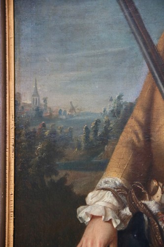 XVIIIe siècle - Portrait de Jacques-Philippe Boucault, chirurgien-major des vaisseaux du Roi