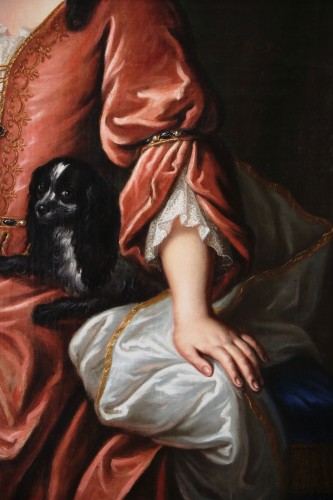 Antiquités - Pair of portraits of Anne-Marie Beuzelin de Bosmelet and Renée Bouthillier de Chavigny