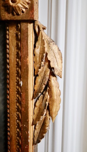 Louis XVI - Miroir en bois doré