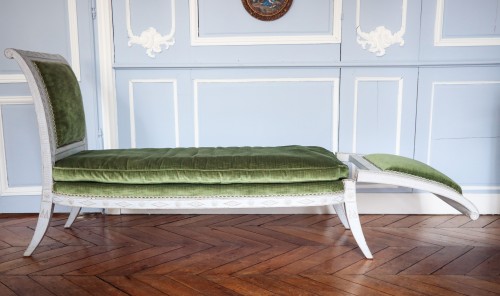 Antiquités - Lacquered daybed bench