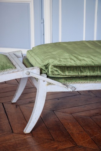 Antiquités - Lacquered daybed bench