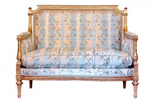 Gilded wood marquise stamped Georges Jacob