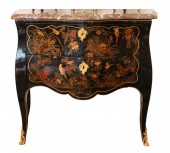 Commode sauteuse d’époque Louis XV, estampillée A. Delorme