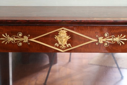 Paire de tables consoles estampillée Bernard Molitor - Empire