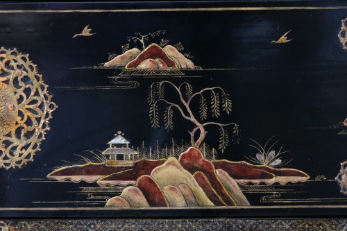 Coffret écritoire de voyage japonais - 