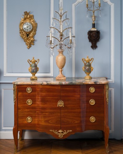 Paire de commodes d'époque Transition - Mobilier Style Transition