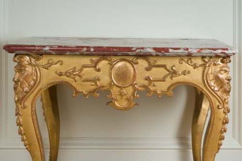 Console d'époque Régence - Galerie Pellat de Villedon