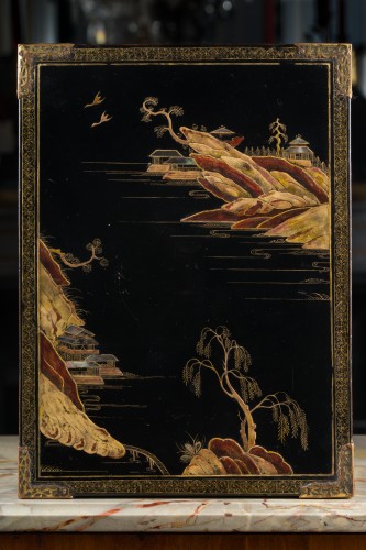  - Coffret écritoire de voyage japonais vers 1730