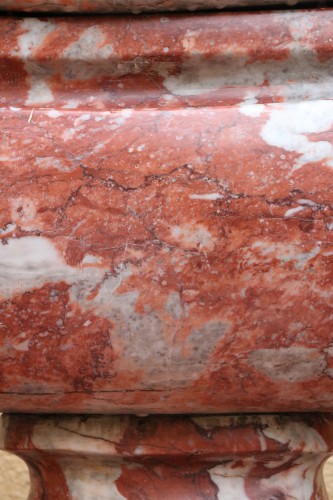 Louis XIV - Paire de vases en marbre d'époque Louis XIV