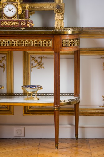 Mobilier Console - Console Louis XVI estampillée C.Richter pour Charles Erdman Richter 