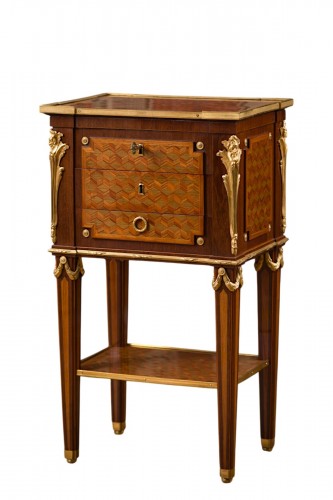 Table de salon d'époque Louis XVI, Philippe-Claude Montigny