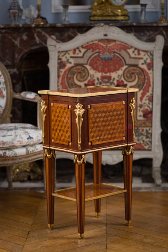 Louis XVI Period Side Table by Philippe-Claude Montigny - 