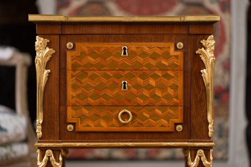 18th century - Louis XVI Period Side Table by Philippe-Claude Montigny