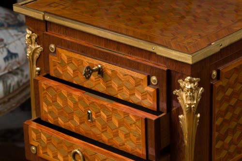 Antiquités - Louis XVI Period Side Table by Philippe-Claude Montigny