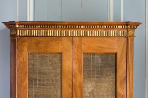 Louis XVI - Paire de bibliothèques estampillée Feuerstein