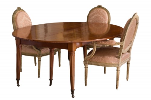 Table en acajou d'époque Louis XVI