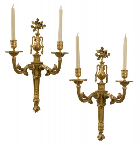 Paire d’appliques Louis XVI