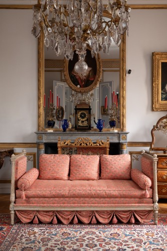 Lit de repos d'époque Louis XVI - Mobilier Style Louis XVI